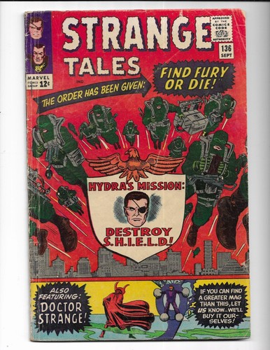 Strange tales 136 0 - tales, vg