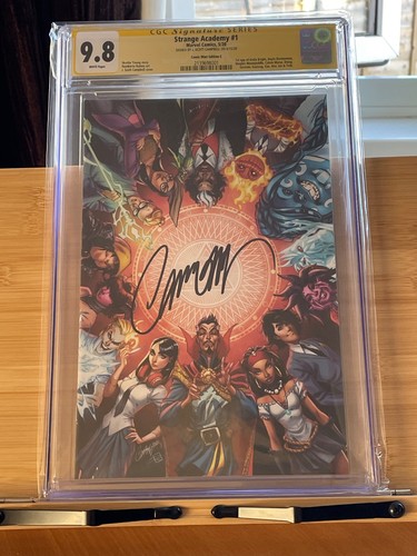 Strange academy cgc j - academy, 9.8