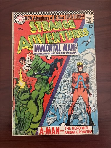 Strange adventures 190 dc - strange, #190