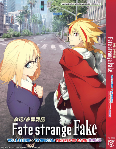 Dvd anime fate strange fake - dvd,